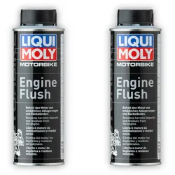 2x Motorbike Engine Flush LIQUI MOLY 1657 Motorspülung Motor Spülung Motorrad 250ml