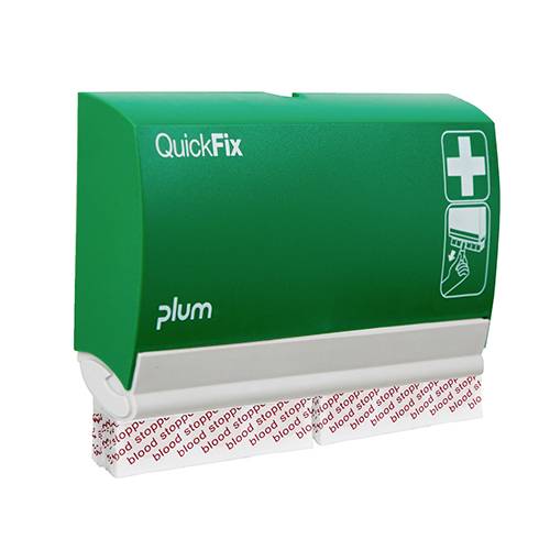 PLUM QuickFix Blood Stopper 5510Pflasterspender (B x H x T) 232 x 133 x 33mm inkl. Wandhalterung