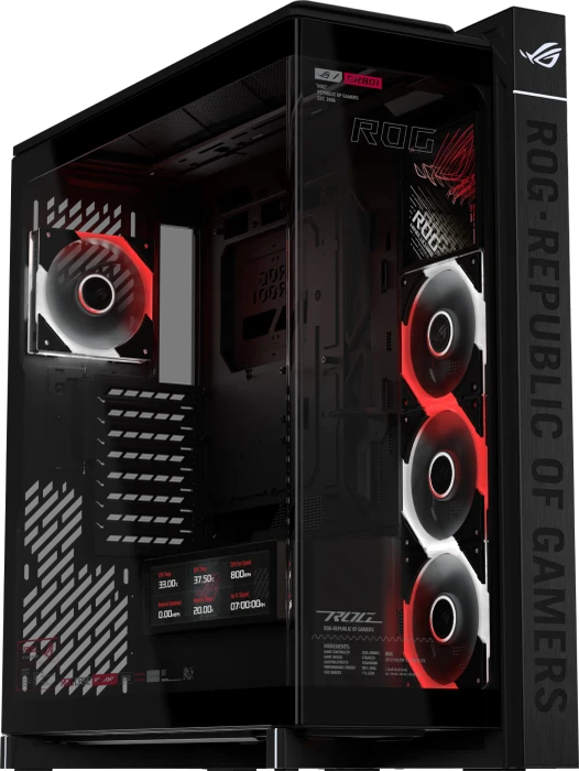ASUS ROG CRONOX GR801 CURVE TG ARGB BLACK