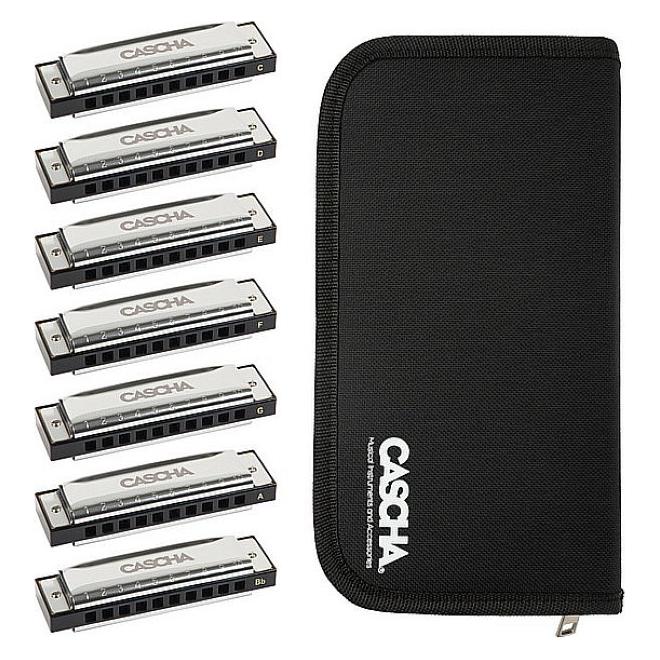 Cascha HH 2223 Blues Set Diatonische Mundharmonika (Mundharmonika, Diatonisch) (52296252)