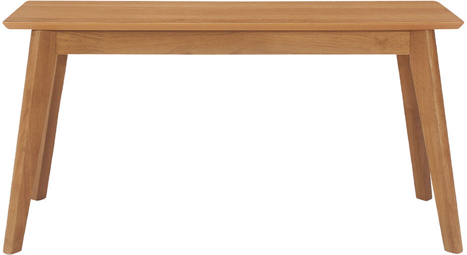 Norden Home Maximo Upholstered Bench Brown 44cm H X 90cm W X 30cm D