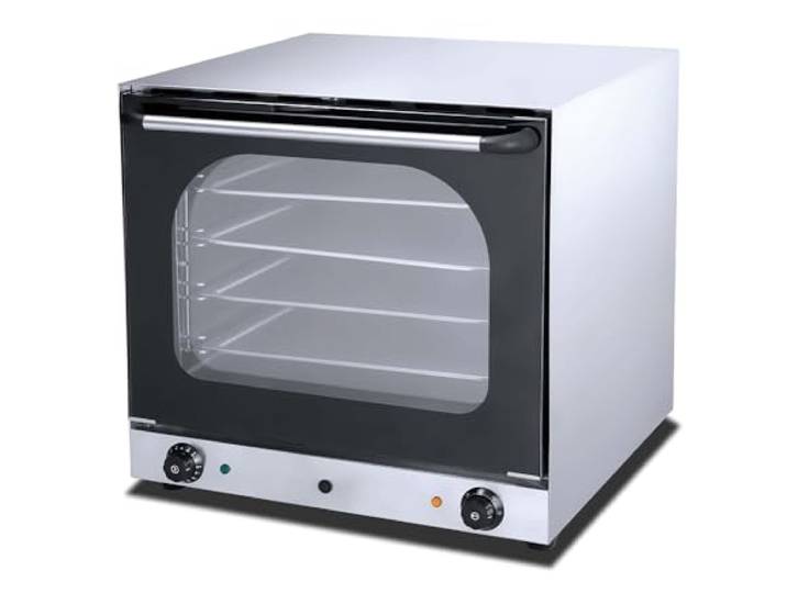 Four à Convection Professionnel - 300°C - Double Ventilation - Monophasé - Compact - Inox