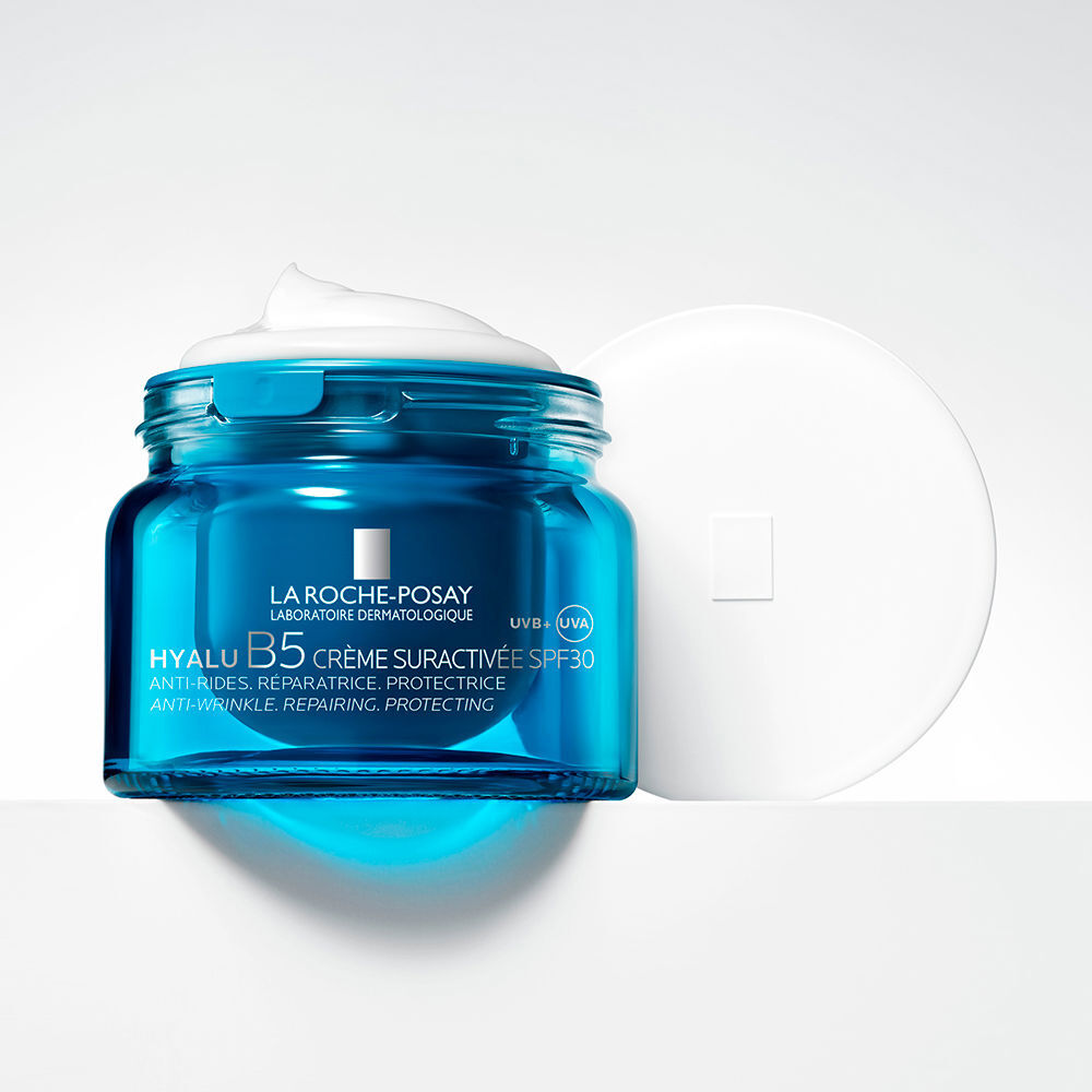 La Roche Posay Hyalu B5 Suractivated crema rellenadora y reparadora con ácido hialurónico SPF30 recarga 50 ml