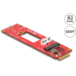 DELOCK Konverter EDSFF E1.S zu M.2 Key M Slot NVMe