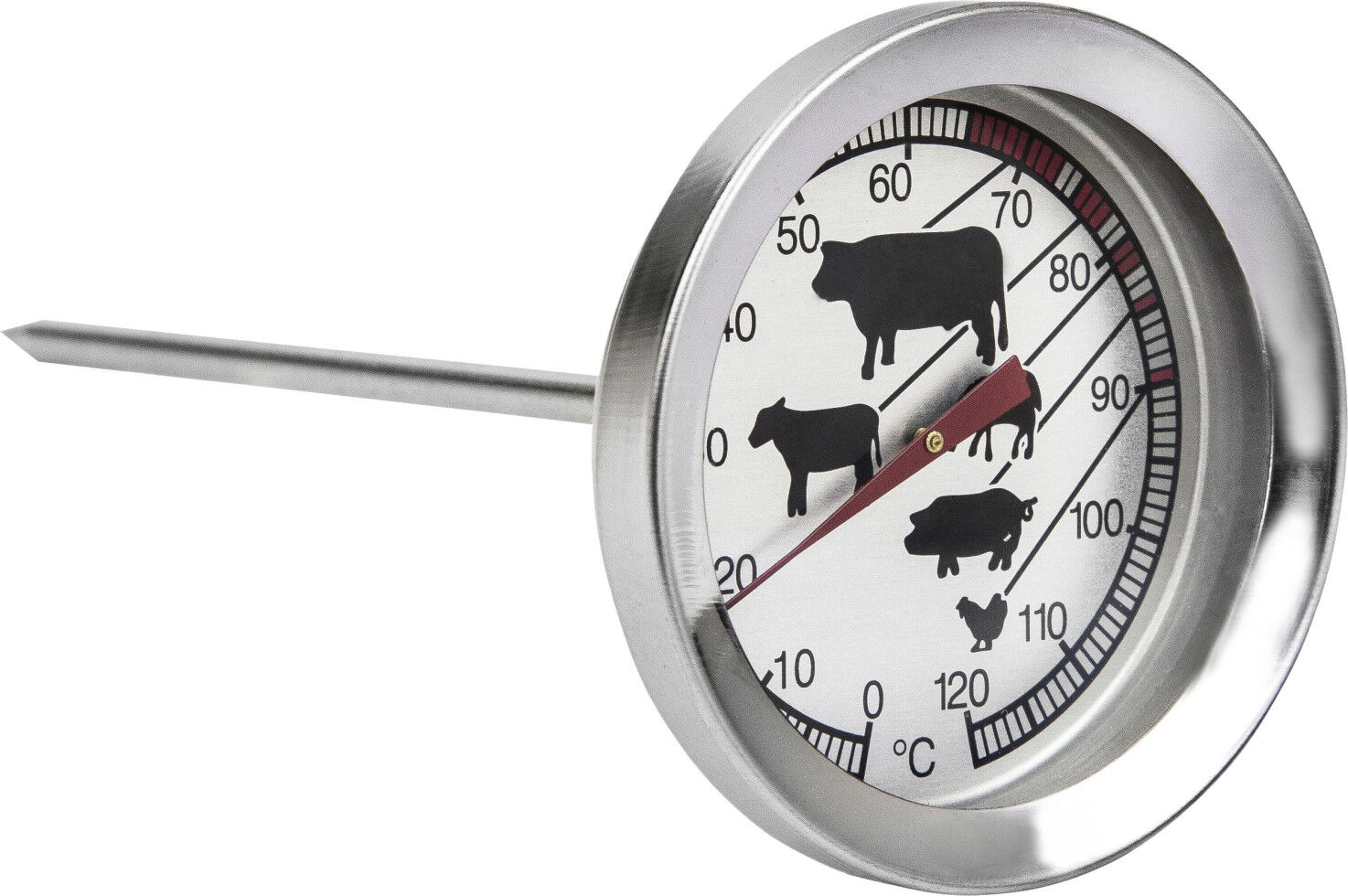 Schneider Grill Schneider Bratenthermometer Edelstahl