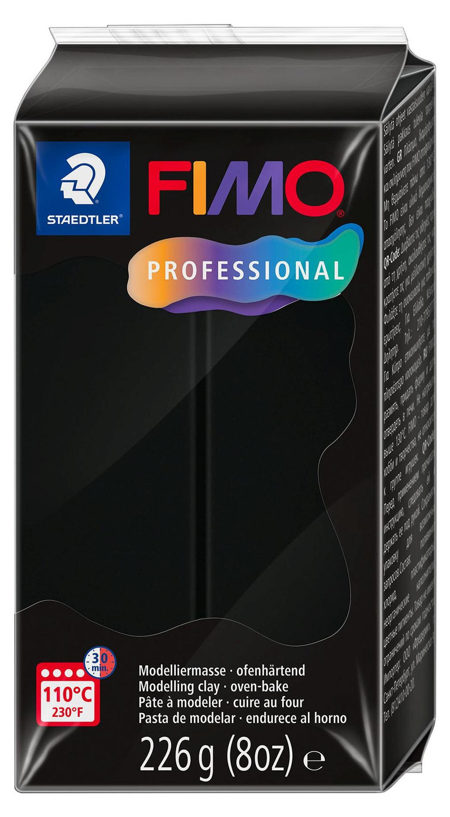 Staedtler Fimo Professional Modelleerpasta, 226g, zwart