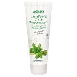 SAUNA PEELING Creme Minze-Lemongras 100 ml