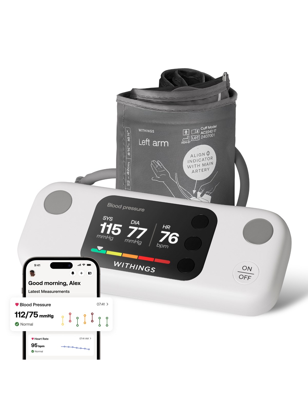 Withings Blutdruckmessgerät BPM Vision