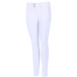 Reithose SS SPCarola Pro KP Style Damen, Kniegrip, FS25 optical white 42