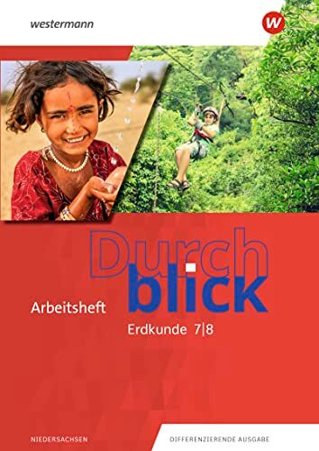 Durchblick Erdkunde - Ausgabe 2022 für Niedersachsen: Arbeitsheft 7 / 8 - Preis vom 09.10.2026 07:28:09 h