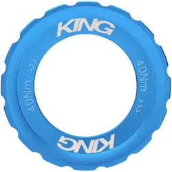 CHRIS KING Center Lock Ring External Spline | matt türkis