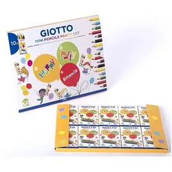 Giotto, Malstifte, Mini Pencils Party-Set (60x)