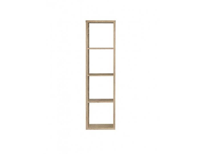 Etagère colonne 4 casiers décor chêne - Classico Meubletmoi