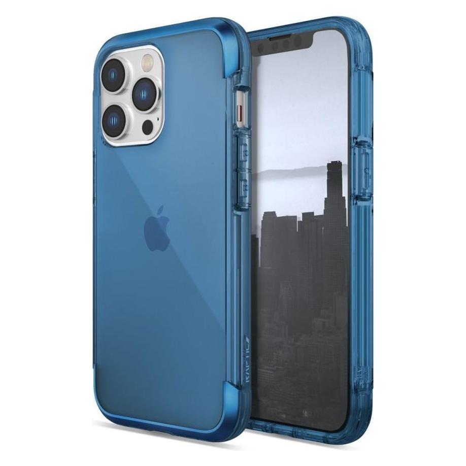 X-Doria Raptic Air Case für iPhone 14 Pro Armor Cover, Blau (Apple iPhone 14 Pro) (Raptic Air for iPhone 14 Pro Marine Blue)