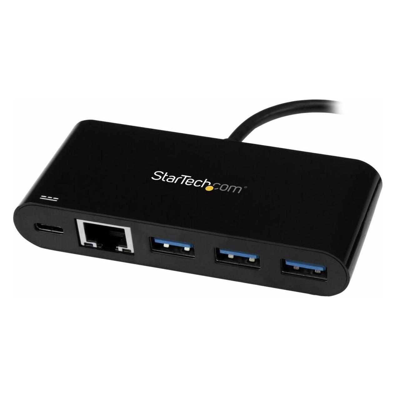 StarTech USB-C Adapter To Ethernet (USB-A, 4 Ports) (US1GC303APD)