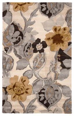 Juniper Home Petal Pusher Handmade Floral Area Rug