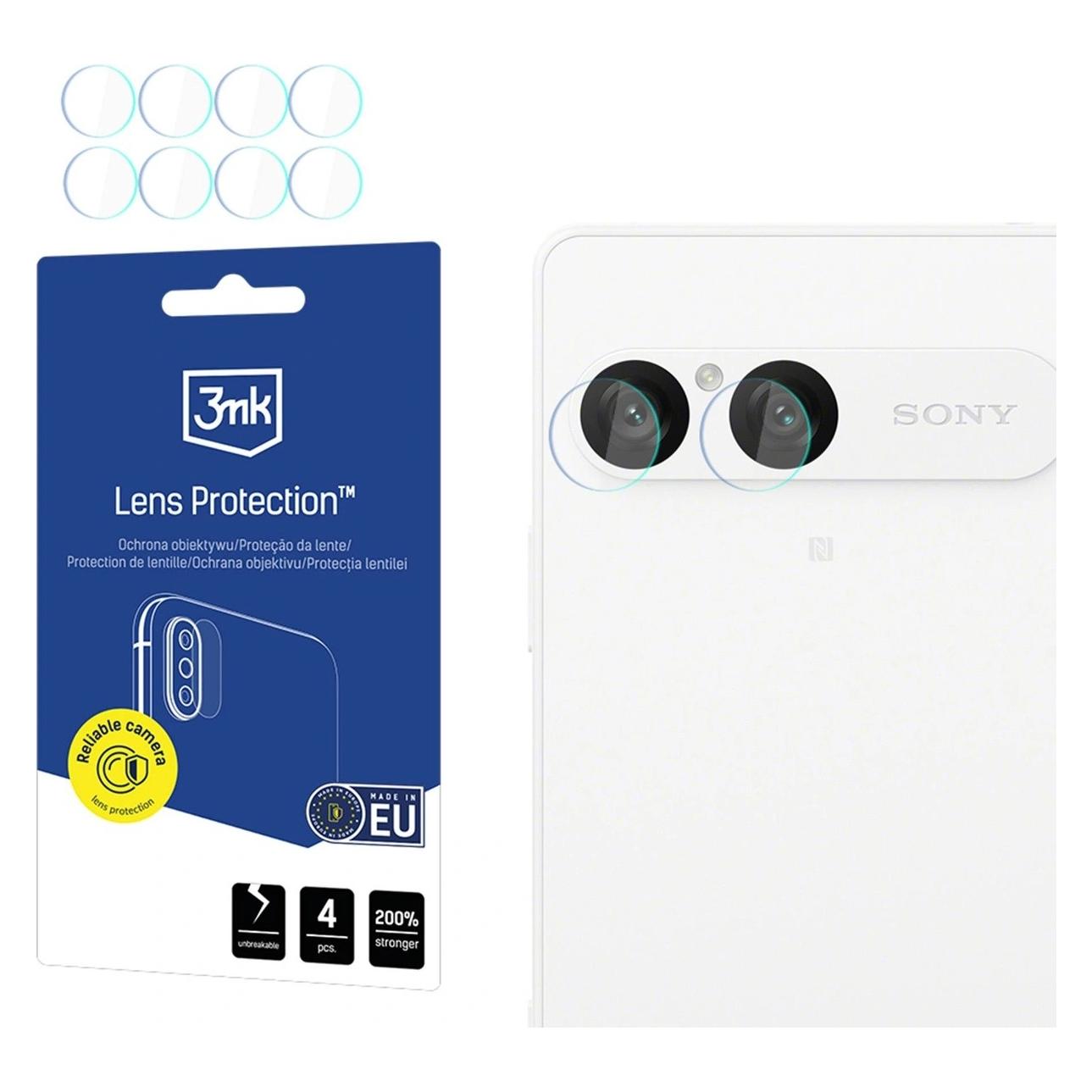 3MK Objektivschutz Kameraglas für Sony Xperia 10 VII (Sony Xperia 10 VII) (5903108685894)