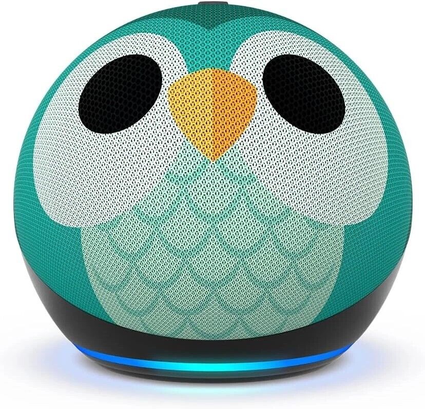 Amazon Echo Dot Kids (5th Gen) Smart Speaker with Alexa - Owl