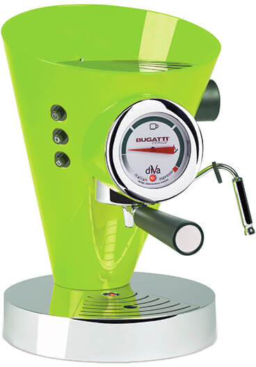 Bugatti Diva Coffee Machine Green