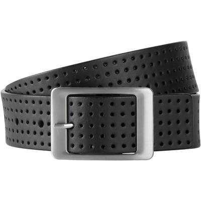 Hüftgürtel BONPRIX, Herren, Gr. 90, schwarz, Leder, Gürtel Hüftgürtel, aus echtem Büffelleder, verschiedene Größen