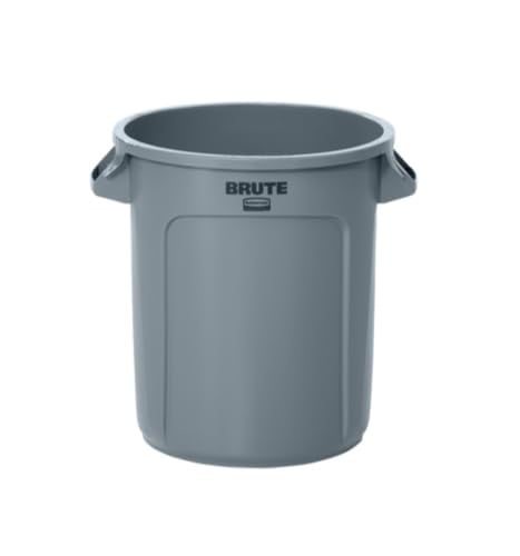 Rubbermaid Commercial Products Brute Ronde Container, 37,9 l, Grijs
