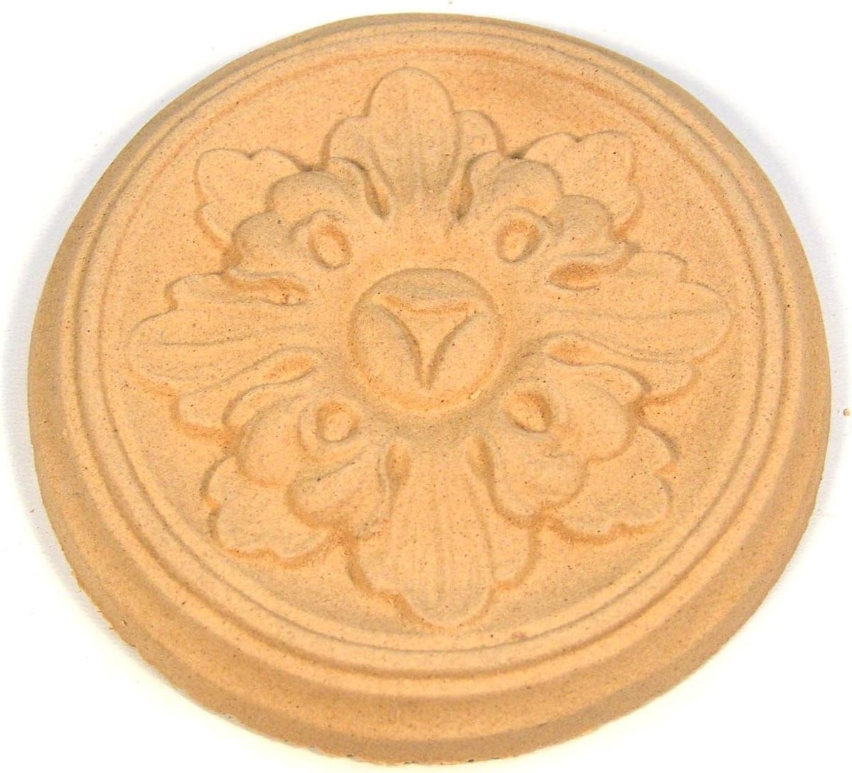 Houten Meubelornament Applique Houtsnijwerk Onbewerkt Hout 18 cm
