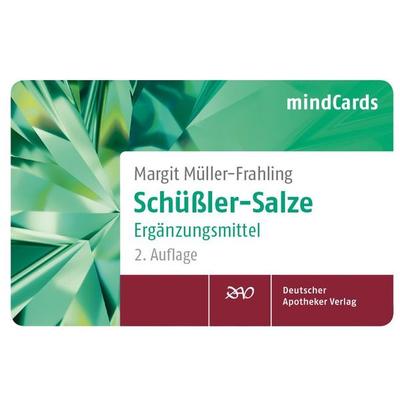 Schüßler-Salze Ergänzungsmittel, Gebundene Ausgabe von Margit Müller-Frahling, Deutscher Apotheker Verlag, 978-3-7692-5742-7