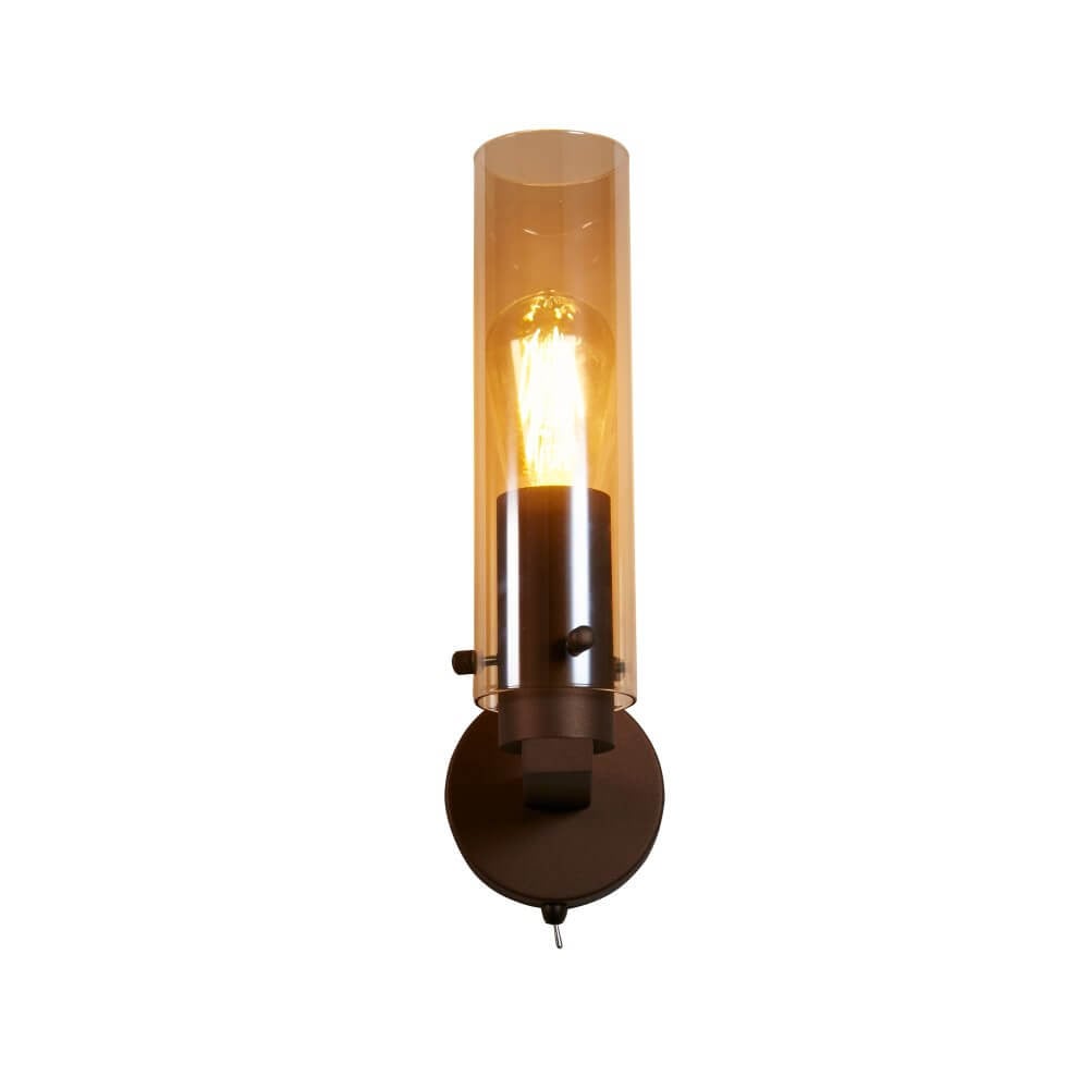 Searchlight Sweden II Design Wandlamp - Mocha Bruin