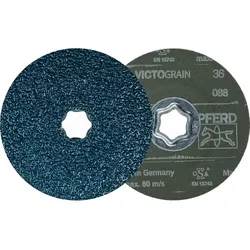 PFERD TOOLS COMBICLICK Fiberscheibe VICTOGRAIN 36 - 64111636