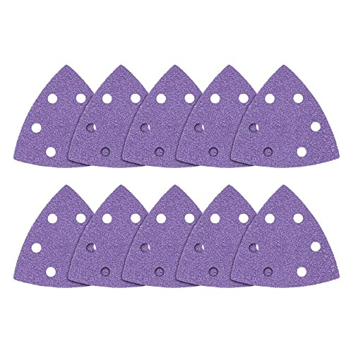 Trend Zirkonium Delta-schuurvellen 93 mm korrel 40, set van 10 stuks