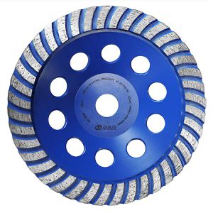 S&R Diamantschleiftopf Universal 252979180, 180 x 5mm (ØxH), für Beton, Marmor, Granit etc.