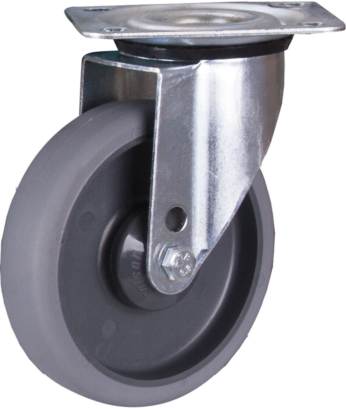 Variofit Lenkrolle 125 x 32 mm grau (thermoplastisch) (lpg-125.050)