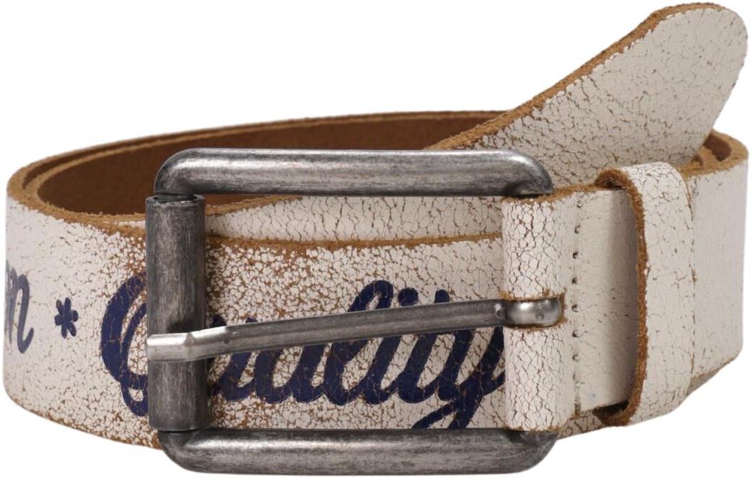 Pepe Jeans Herren Gürtel, Cremeweiß, Gr. 75, Leder - Second Hand