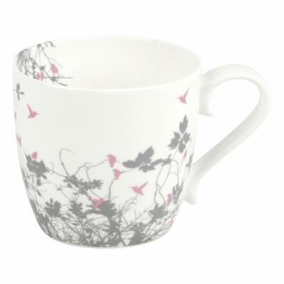 Könitz Porzellan GmbH Könitz Exotic Birds Becher, Tasse, Kaffeetasse, Bone China, Vögel, 415 ml, 11 2 057 2038