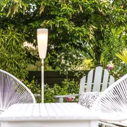 Outdoor-Leuchtset – kabellose Stehlampe, Laterne & Kompaktleuchte für Garten & G...
