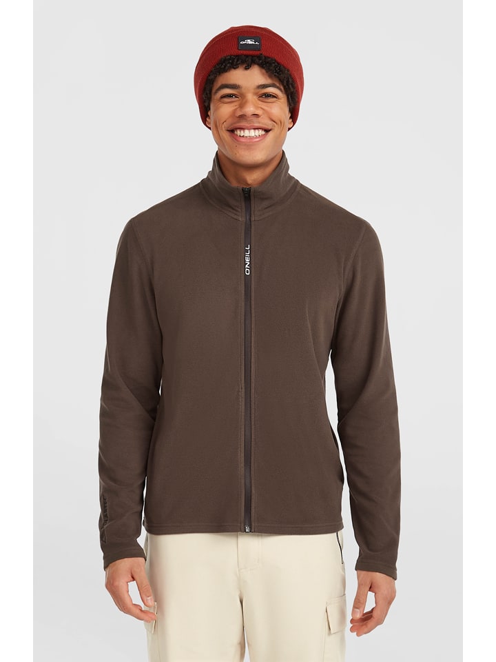 O'Neill Fleecejacke in Hellbraun - XL