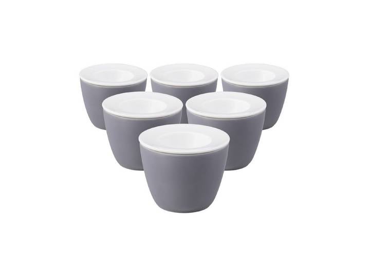 Seltmann Weiden Eierbecher Life Fashion Snack and Egg ø 6,8 cm 6er Set, (6er Set, 12-tlg., 6x Eierbecher)