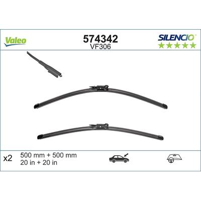 Valeo Wischblatt [Hersteller-Nr. 574342] für BMW