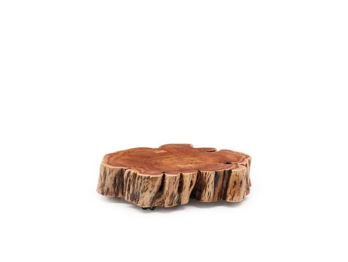 Natur24 Couchtisch Nuvine Couchtisch 65 x 65 x 23 cm Akazie Natur