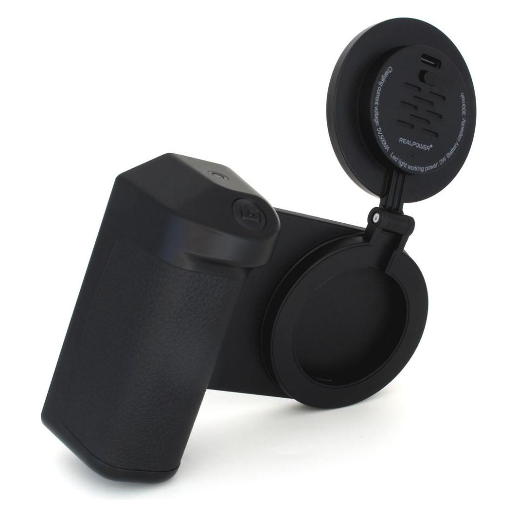 RealPower Selfie Mag Free,Selfieholder,6.000mAh,Selfie Light (495511)