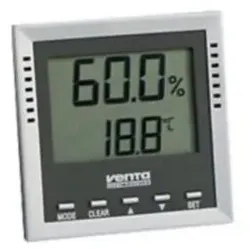 Venta 6011000 Hygrometer/Psychrometer Drinnen Elektronisches Hygrometer Silber