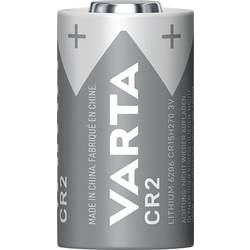 Varta VARTA LITHIUM Cylindrical CR2 Blister 2 Fotobatterie CR2 Lithium 880 mAh 3 V 2 St. 06206301402