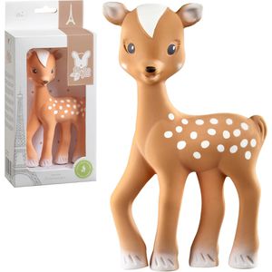 Sophie-la-Girafe Motorikspielzeug Fanfan das Rehkitz, Greifling aus Naturkautschuk, ab 0 Monate