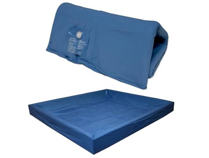 AQUA ROYAL Wasserbetten Matratze Softside Mono/UNO Wasserkern + Sicherheitsliner 180x200 cm für Wasserbett maximale Beruhigung F6