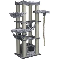 Nobby Kratzbaum Rubi 60x80x197cm grau