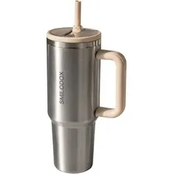 SMILODOX Trinkflasche Termis, Größe ONE SIZE in Silber Silber