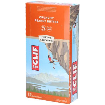Clif Bar, Crunchy Peanut Butter, Riegel 12x68g 12x68 g