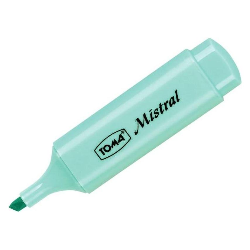 TOM Textmarker Mistral Pastellblau (10 Stück) (10x) (354003)
