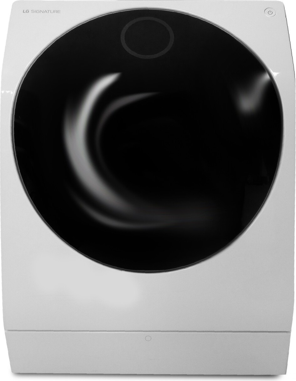 LG LSWD100X, Frontlader, Freistehend, Weiß, Rechts, Berührung, LCD