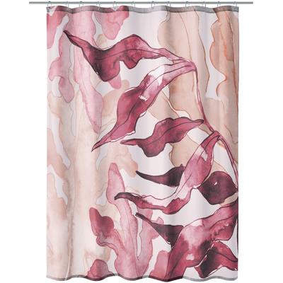 Duschvorhang KLEINE WOLKE "Blaze", bunt (multicolor), B:180cm H:200cm, Polyester, Duschvorhänge